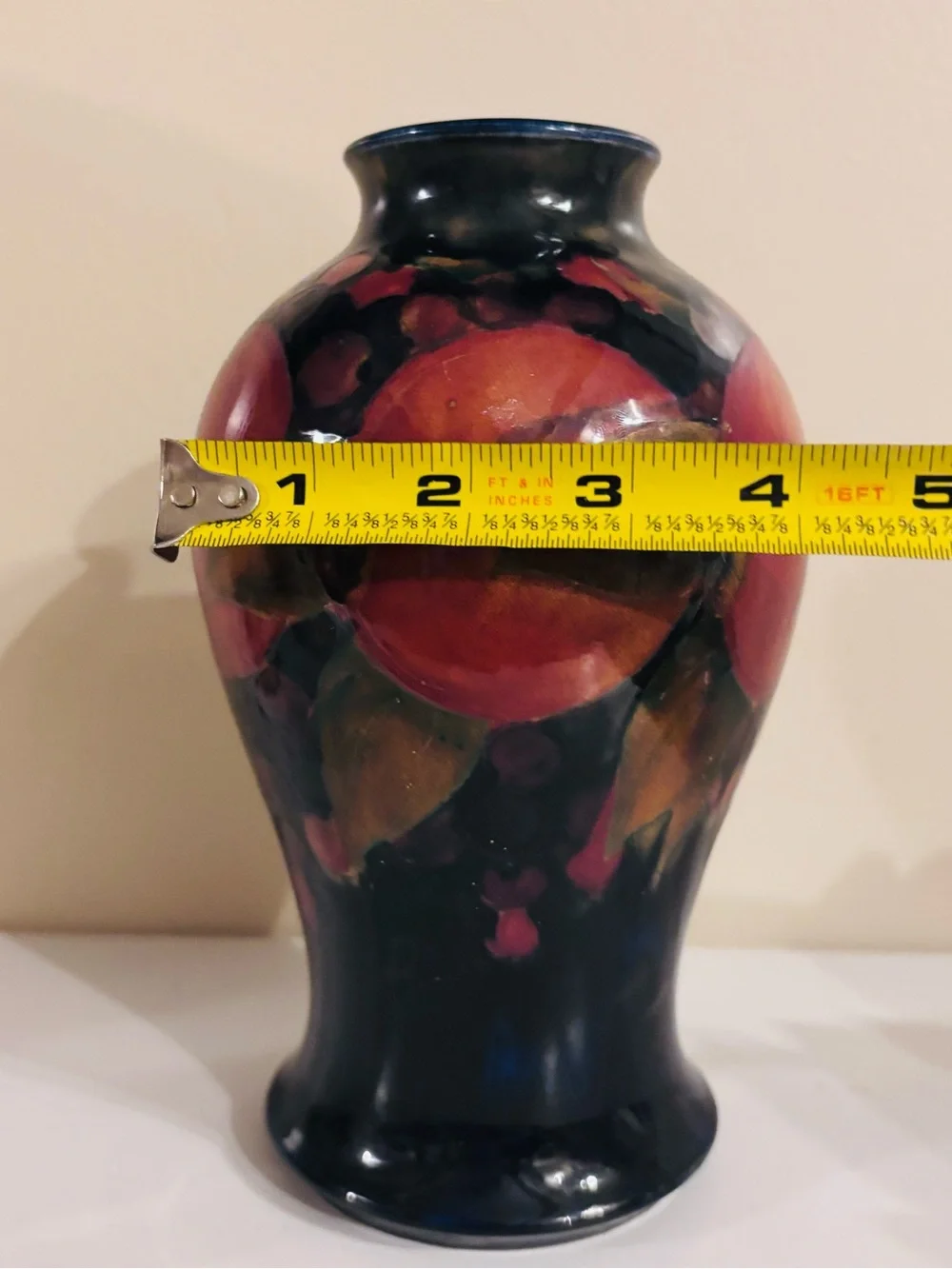 Antique William Moorcroft Pomegranate Vase, c1913-1916